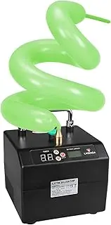 Portable Electric Air Balloon Pump, Electric Air Balloon Pump Air Blower, Automatic Modeling Balloon Inflator, with Digital Timer, for for Decoration, Party, Sport,Gifts