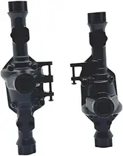 Generic Replacement Axle Shell Parts for RC Cars, Compatible with 104010 104006 1/10 Scale, Black