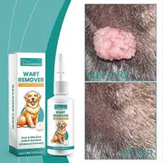 Pet Wart Remover Drops Dog Skin Tag Removal Treatment 20ml UK