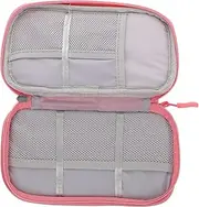 Digital Cable Storage Pouch Dual Travel Electronic Organizer Bag for Cables Chargers Accessories Compact Lightweight Design for Backpack Handbag