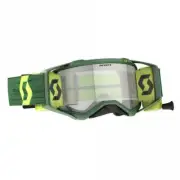 Scott USA Prospect Roll-Off MX Motocross Goggles (Green/Yellow)