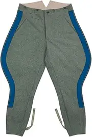 [militaryharbor] WW2 WWII German Kriegsmarine Coastal General Field Grey Wool Breeches