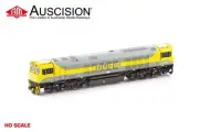 Auscision (SDA1-14) QBX006 Qube - Yellow/Grey - HO Scale