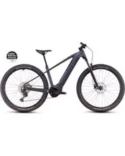 Cube Reaction Hybrid Pro 600 Electric Hardtail Mountain Bike Metallicgrey'n'Black