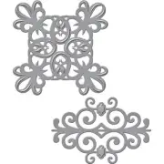 Spellbinders D-Lites ~ IRON ROMANCE ACCENTS ~ S3-252