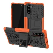 MCC Heavy Duty Samsung Galaxy Note10 Shockproof Case Cover Note 10 NoteX [Orange]