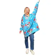Hotto Cuddle Hoodie Koala Design Ultra Soft Sherpa Hooded Wearable Blanket