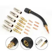 Welding Accessories MB15AK MIG Set 0.8mm For Welder Gas Nozzle Gooseneck