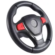 Universal Driving Controller S9088 S2388 S2588 Replacement Parts Children Car Stroller Electric Car Toy Steering Wheel Black