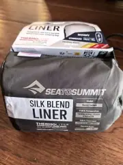 SEA TO SUMMIT Silk Blend Sleeping Bag Liner - Mummy Compact New SPECIAL