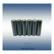 6 Resin Enhanced Thermal Transfer Ribbons 4.33"x 243' 110x74 for Zebra & Eltron