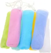 PAMINGONO Maker Soap Storage 7pcs Set Scrubbing Soap Sponges Exfoliating Tool Random Color