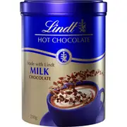 Lindt Hot Chocolate Flakes Milk 210g