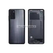 Galaxy A03s (A037U) Back Door + Camera Lens (Black)