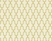 York CL1831 Gold Frame Geometric Wallpaper