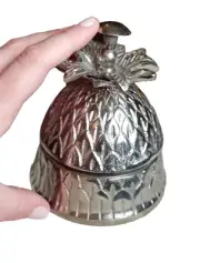 Vintage Pineapple Bell, Large Desk Bell Quirky Hotel Reception Bell Decor bell