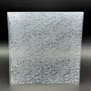 3D Plastic Embossing Folder Template European Retro Pattern Texture 5.91X5.91 In