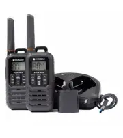 ECOXGEAR EXG100-2PK 1 Watt IP54 UHF CB Handheld Radio Twin Pack