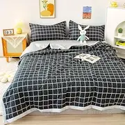 Bedspread Comforter Coverlet Double Single Bedding Printed Patchwork Bed Throws Quilted Bed Throw Decorative Warm Quilt Blanket (Color : V, Size : 110X150CM)