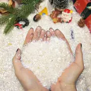 Christmas Twinkles Snow Fake- 200g Snow Flakes Christmas Glitter Artificial S...