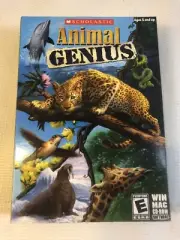 2008 Artech Studios SCHOLASTIC ANIMAL GENIUS BRAND Win Mac CDROM XP VISTA NEW
