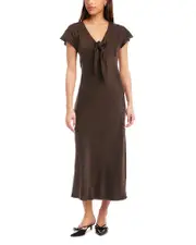 Fifteen Twenty Emmeline Tie Front Dress