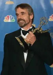 Emmy Awards Jeremy Irons winner of Outstanding Supporting Actor in- Old Photo 2