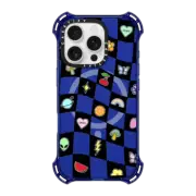 iPhone 16 Pro Bounce Case MagSafe Compatible Checkered by INKED by Dani