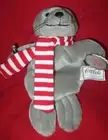 Coca-Cola Seal in Scarf Plush Bean Bag Winter Mass Set 1997