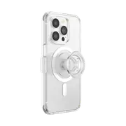PopSockets PopCase MagSafe iPhone 14 Pro Phone Case Grip Mount Holder - Clear