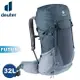 【Deuter 德國 FUTURA 32L 透氣網架背包《深藍/水藍》】3400821/輕量登山包/自行車背包/健行包