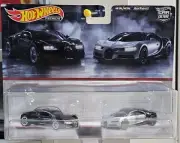 Hot Wheels 2024 - Car Culture PREMIUM TWIN SET BUGATTI VEYRON / CHIRON