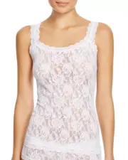 Hanky Panky Women's Signature Floral Lace Camisole, White, Size XS, New with Tag