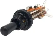 Guitar Three Way Switch, 3 Way Toggle Switch Pickup Selector Switch for LP Style Electric Guitar