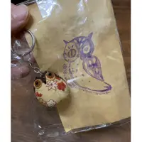 在飛比找蝦皮購物優惠-安平手作 魚魚雅雅 貓頭鷹鑰匙圈吊飾 文創文青 藝術創作