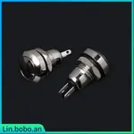 5 PCS 8MM METAL MOMENTARY 1NO 2 PIN MINI PUSH BUTTON SWITCH