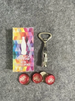 2013 Alloy Chrome Coca Cola Bottle Opener