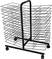 30-Tier Double-Sided Storage Art Drying Rack, Removable Rack, Space-Saving Rack, Stacking Rack for Paintings and More Perfect for Schools and Art Clubs