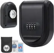 Magnetic Key Holder Box Hide a Key under Car with Combination Lock with Strong M