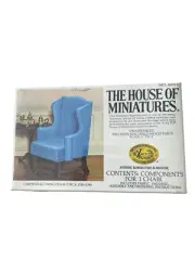 House of Miniatures Furniture Kit #40016 X-Acto Kit - Chippendale Wing Chair