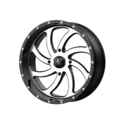 22x7 MSA Offroad M36 SWITCH Machined Gloss Black Wheel 4x137 (0mm)