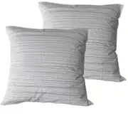 Bianca Pair of Spencer White European Pillowcase