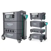 [EU Direct] Sorein Portable Power Station Electric Solar Generator Outdoor with 1037Wh LiFePO4 Battery, Battery Chassis,