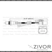 Pre-Catalytic Oxygen Sensor For BMW 745i E65 4.4 N62 B44A 8 Cyl