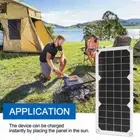 Easy to Use Solar Power Solution 10W Solar Panel Kit for Phone RV Camping