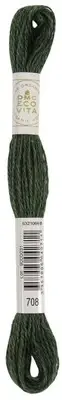 6 Pack DMC Eco Vita 100% Organic Wool Crewel Thread -16m/17.5 yd 5A0021SP-1G4PR