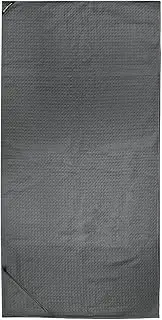 Bambury Matrix Microfibre Gym Towel, Large, Charcoal