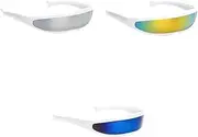 [Tadill] Futuristic Sunglasses Trio for Unisex