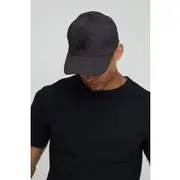 Mens Black Multi Star Applique Cap