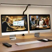 APMIEK LED Desk Lamp for Home Office Remote Control Computer Desk Light Brigh...